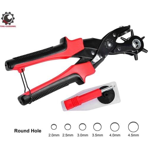 Leather Belt Hole Punch Plier for DIY Hand Made Hand Pliers Belt Holes Punches leathercraft Plier Eyelet Puncher