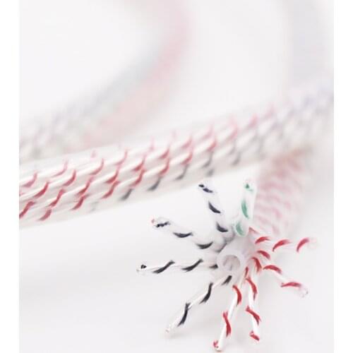 Hifi audio Series 7N OFC Power Cord US EU Amplifier CD Player power cord for DIY power cable