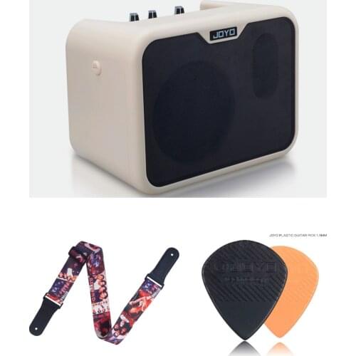 JOYO MA-10B Mini Portable Electric Bass Amplifier Speaker 10Watt Amp Normal/Drive Dual Channels with Power Adapter