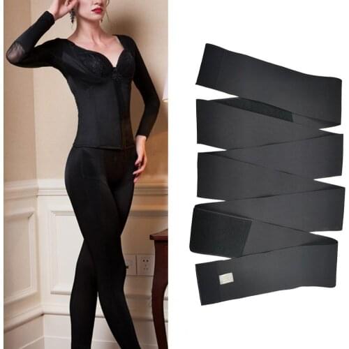 Aiconl Waist Trainer Corset Belly Tummy Wrap Fajas Slim Belt Control Body Shaper Modeling Strap Waist Cincher