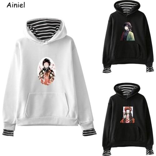 Anime Demon Slayer Kimetsu no Yaiba Cosplay Costume Kamado Nezuko Hoodie Sweatshirt 3D Print Hoodies Top Coat Jackets Girls Boys