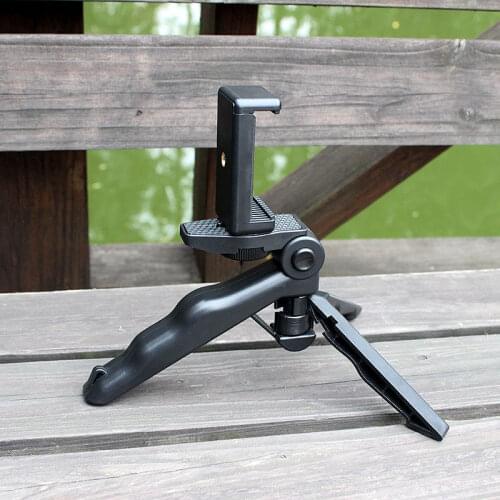 Clip Desktop Self-Tripod for Digital Camera & iPhone 6/6S/5S/SE,Samsung Galaxy
