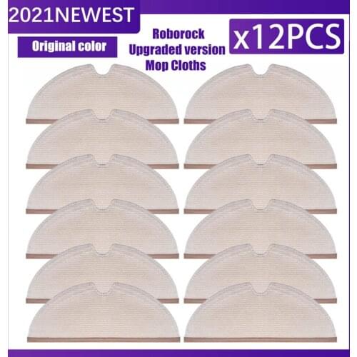 Upgraded version Cleaner Robot Mop Cloths Rags For XiaoMi Roborock S5 Max S6 Pure S6 MaxV S5 S50 S51 S55 Xiaowa E25 E35 Parts