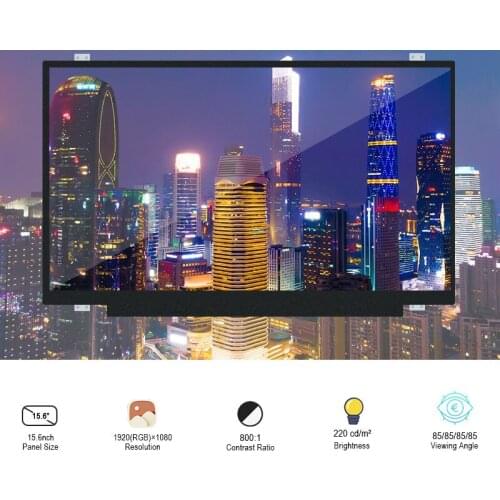 Original BOE NV156FHM-N42 LED Screen LCD Matrix for Laptop 15.6 Inch 30 Pin FHD Resolution 1920X1080 Matte IPS Screen