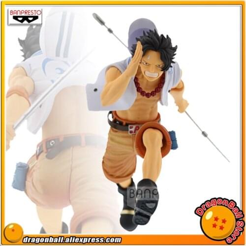 Japan Anime "ONE PIECE" Original Banpresto Magazine FIGURE Yume no Ichimai vol.1 Collection Figure - Ace