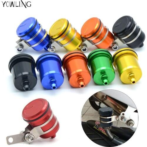 Motorcycle Brake Fluid Reservoir Clutch Tank Oil Fluid Cup for yamaha Honda CB650F CB1000R CBR 600f4i CB400 Aprilia RSV4 RF