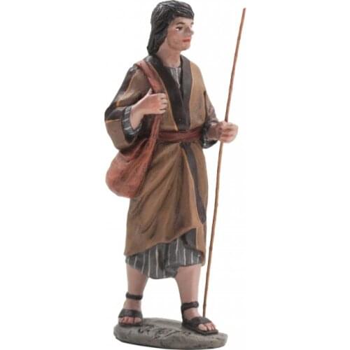 Christmas Nativity Scene, Birth, manger, original Replica J.L.Mayo copy of Pastora rebaño con vara BEL106