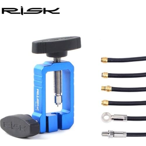 RISK Bike Bicycle Oil Needle Driver Hose Fitting Olive and Brass Connecting Insert Installation Tool Hydraulic Brake Hose Cutter