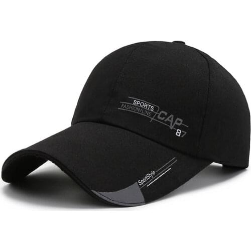 Spring Summer Unisex Baseball Caps Letter Canvas Cap Fashion Solid Outdoors Adjustable Hat Women Men Casual Hats