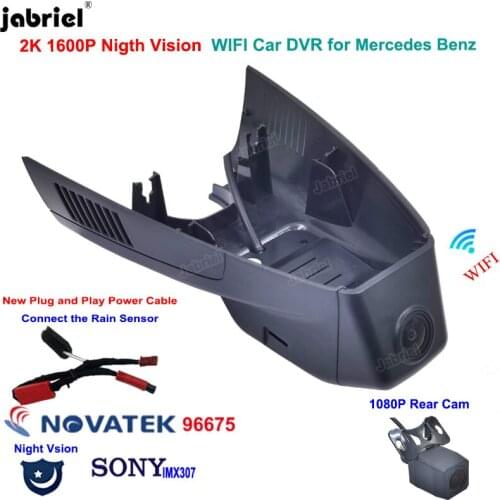 2K Dash Cam New Plug And Play Car DVR Cameras Driving Recorder for Mercedes Benz B Class w246 w247 B180 B200 B250 B260 2011-2019