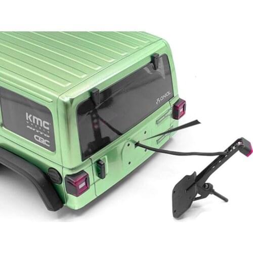 1/10 RC Car AXIAL SCX10 III JL Car Shell Nylon Spare Tire Rack Tray Base & Brake Light Sets