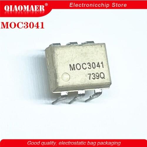 10PCS/lot MOC3041 3041 DIP7