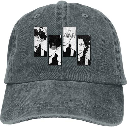 Class 1A Boys Baseball Cap Men MY HERO Academia Anime Caps colors Women Summer Snapback Caps