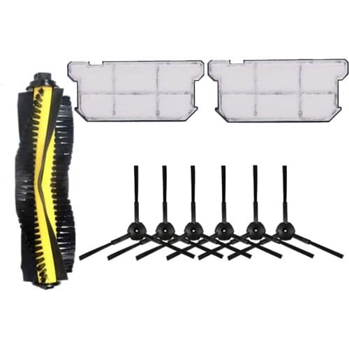 Side Brushes Hepa Filter Roller Brush Replacement Parts For Chuwi ilife v7s v7 v7s pro Robot Vacuum Cleaner Accessories Kit