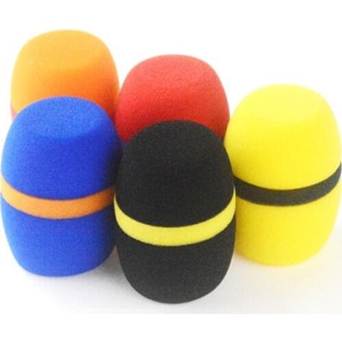 Bolymic 4 Channel ufh Wireless System Microphone Foam Windscreen Pop Filter Cover Sponge For Sennheiser Microphones