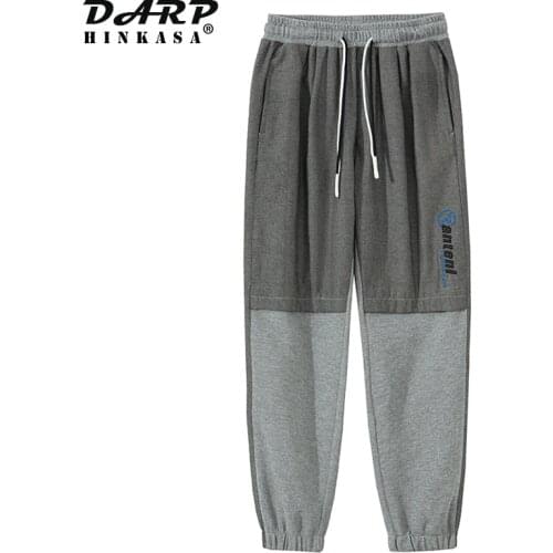 Men Autumn Splicing Casual Jogger Cargo Pants Men Winter Cotton Tactical Sweat Trousers Outdoor Loose Big Size Pants Men 8XL