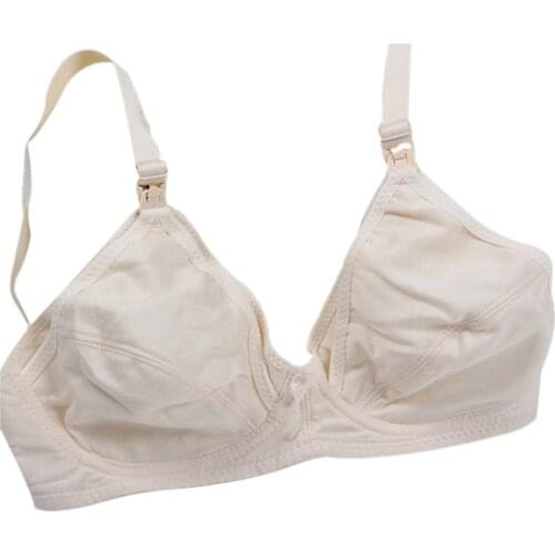 Women Nursing Bra Maternity Breastfeeding Bra Prevent Sagging for Pregnant Underwear Plus Size Breast Feeding Bra 2021