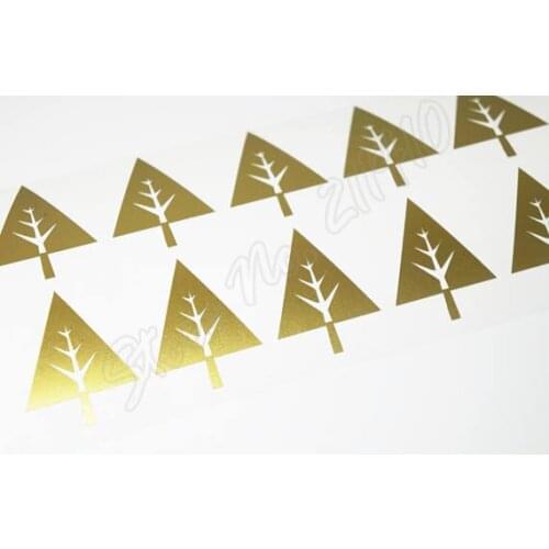 DIY Decor 42 Tree Stickers Tree Decal Envelope Seal Wedding Invitation Seals Party S Removable vinyl Wall Decal B306