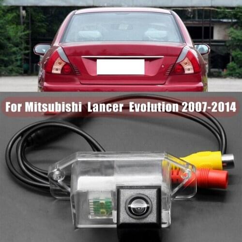 For Mitsubishi / Lancer / Evolution 2007-2014 HD CCD Rear View Camera Backup Camera Reverse Parking Camera Night Vision
