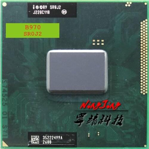 Intel Pentium B970 SR0J2 2.3 GHz Dual-Core Dual-Thread CPU Processor 2M 35W Socket G2 / rPGA988B
