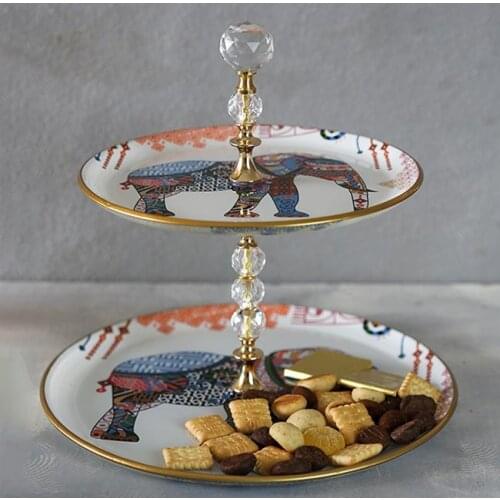 Glore Elephant White Layer Kurabiyelik modern design stylish sofralar service presentation catering dish