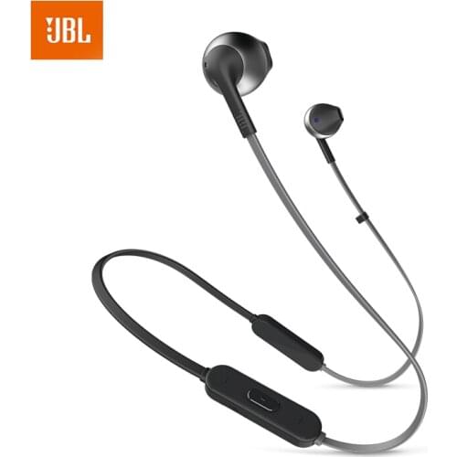 JBL Bluetooth Wireless 205BT Dynamic Neckband Headset Bluetooth 4.1 Sport earbud with Mic Earphone