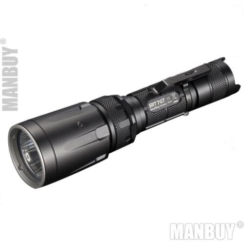 NITECORE SRT7GT 1000LM CREE XPL HI V3 Flashlight Smart Selector Ring Waterproof Torch Without Battery for Outdoor Search Camping