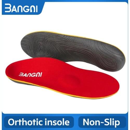3ANGNI Orthopedic Insoles Orthotic Insole Mild Flat Feet High Arch Support Shoes Pad Doctors Recommend Shoe Sole Inserts