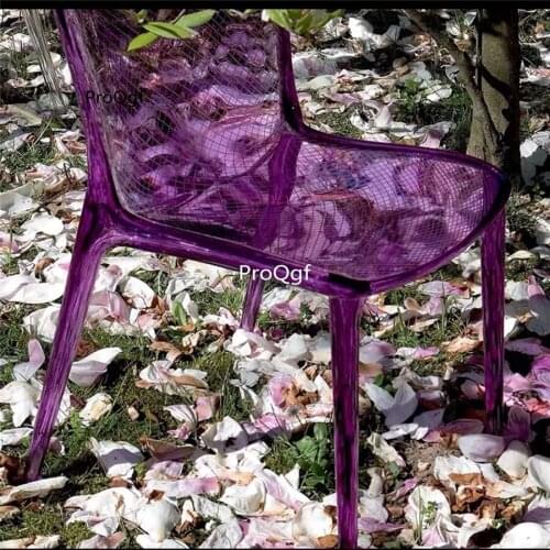 Prodgf 1 set creative garden pretty purple or green chair