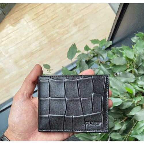 Luxury Wallet Men Genuine Leather Sport Classic Wallet Purse For Gift Standard Big Leather Multi Card Holder Secure Genuine Men