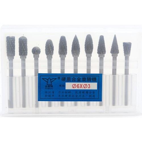 Grinder Reaming Bit Carving Knife Carbide Rotary Hard Milling Metal Grinding Head Cutter File