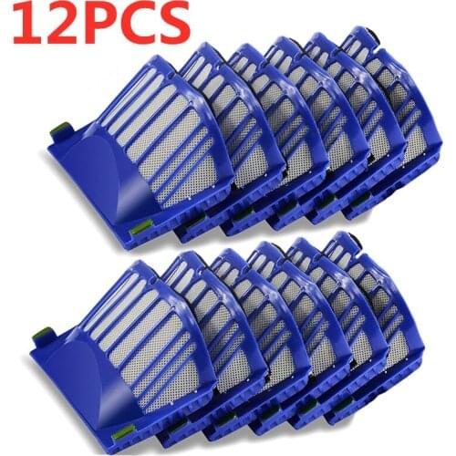 12* HEPA brush Filter Replacement for iRobot Roomba 500 600 Series 536 550 551 620 650 Vacuum Cleaner parts accessories