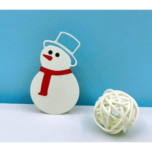 Snowman Cutting Dies Circle All For Scrapbooking Embossing And Cutting Templates Scrapbooking Stamping Products For Crafts Molds