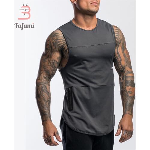Bodybuilding Sport Tank Top Men Man Dry-fit Vest Regatta gyms fitness workout sleeveless T-shirt Summer casual loose undershirt