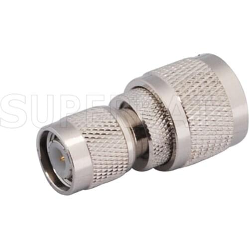 Superbat 5 pcs N-TNC Adapter N Male Plug to TNC Plug straight Coaxial Connector