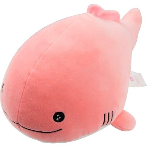 YINGGG Soft Whale Shark Stuffed Animal Big Hugging Plush Pillow Doll Fish Lifelike Toy Gifts for Girls Boys Friends Kids Baby