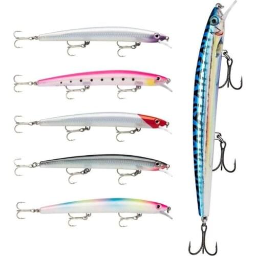 13cm 15g Multi-Colors Floating Bionic Minnow Lure Artificial Bait Hard Bait Professional Fishing Lure Fishing Tackles