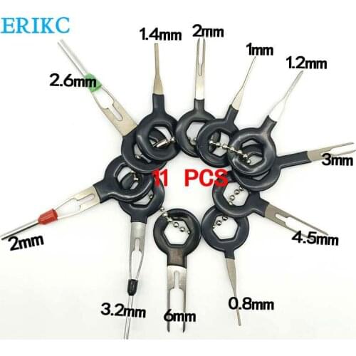 3pcs,11pcs Auto Car Plug Circuit Board Wire Harness Terminal Extraction Disassembled Crimp Pin Back Needle Remove Tool Kit