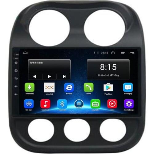 DVD multimedia stereo for Jeep Compass car radio 2010-2019 autoradio android stereo Rear View Camera double din head unit stereo