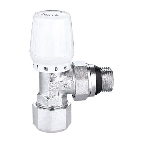 3/4'' Automatic Thermostatic Radiator Valve Angle Floor Heating Special Valve Aluminum plastic 1620, 20225