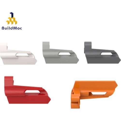 BuildMOC Compatible Assembles Particles 47712 5 unit 3D panel Building Blocks Parts DIY LOGO Educati