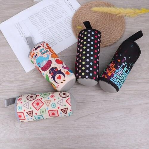 1PC 420ML Sport Water Bottle Cover Sleeve Bag Case Pouch Portable Vacuum Cup Set Sport Camping Accessoriesl 6.5X15.5CM