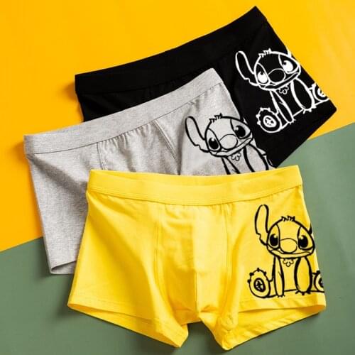 Мужские хлопковые трусы Disney China At AliExpress