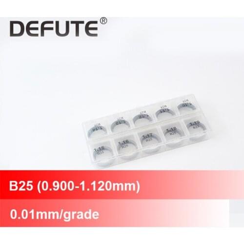 China 50 Pieces B25 Diesel Nozzle Adjusting Gasket common rail injector repair shims fuel injection valve shim