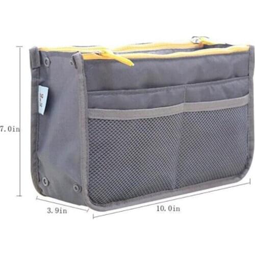 Zipper Makeup Bag Neceseries Cosmetic Bag Small Handbag Travel Organizer Storage Bag For Toiletries Toiletry Kit