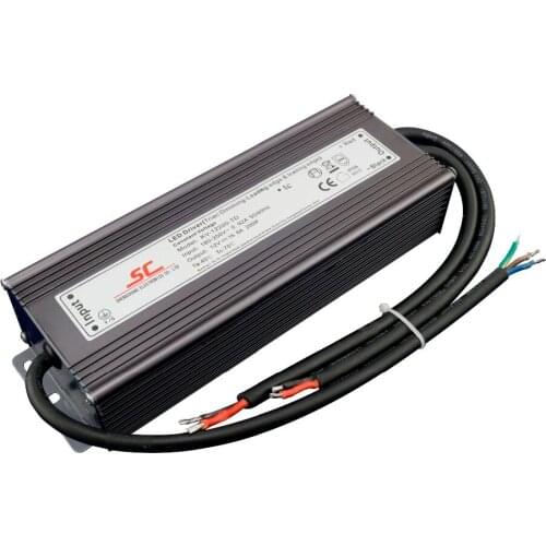KVP-12200-TD;12V/200W triac dimmable constant voltage led driver,AC90-130V/AC170-265V input