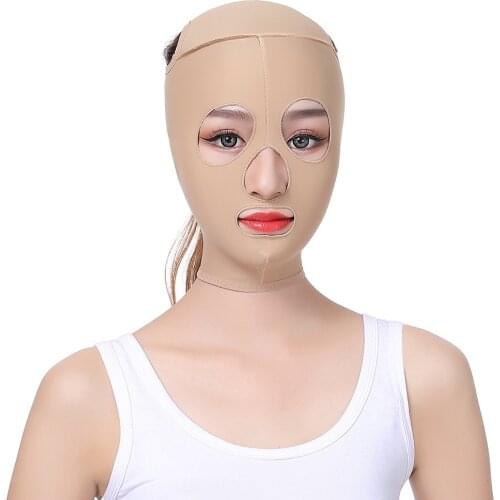 Face mask lift tension to face massager elastic V face thin face bandage