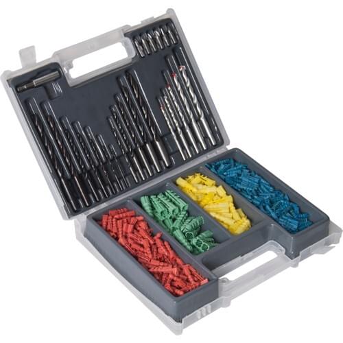 Attlas HT1402 300 Piece Drill Bit And Peg Set