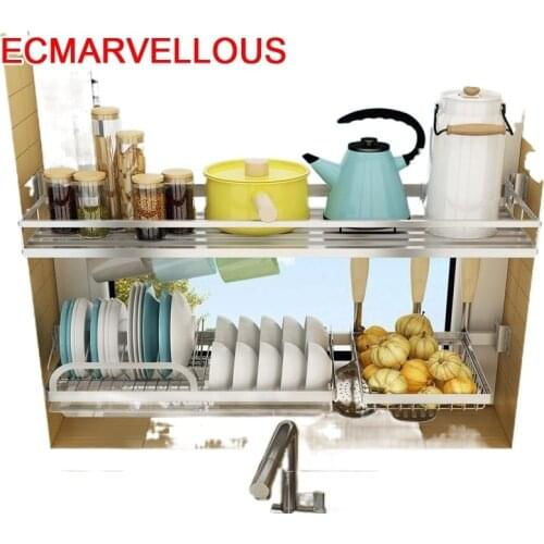 Organizador De Cocina Rangement Organisateur Organizer Accessories Cucina Stainless Steel Cozinha Cuisine Mutfak Kitchen Rack