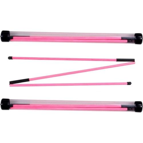 NEW-Golf Alignment Sticks Training Aid 3 Sections Foldable Practice Golf Training Equipment for Posture Corrector